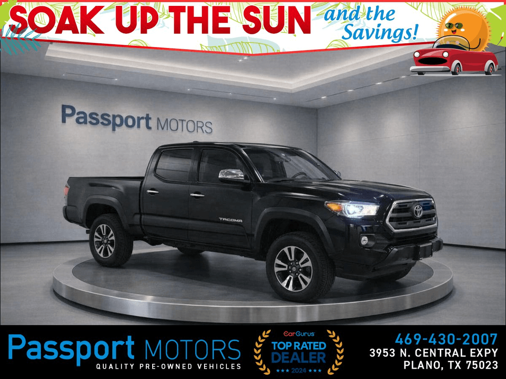 2022 TOYOTA TACOMA DOUBLE CAB/LIMITED/SUNROOF/LEATHER for sale in PLANO