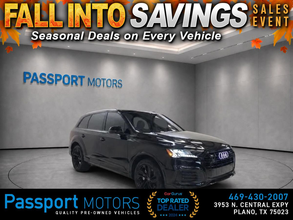 2023 AUDI Q7/EXECUTIVE PKG/20" WHEELS/VENTILATED SEATS for sale in PLANO