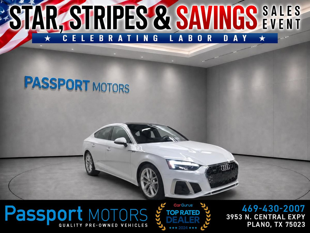 2023 AUDI A5/S LINE/CONVENIENCE PKG for sale in PLANO