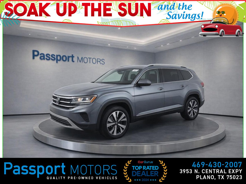 2024 VOLKSWAGEN ATLAS/SEL 4MOTION/HEADS UP DISPLAY/COOLING SEATS/PANO ROOF for sale in PLANO