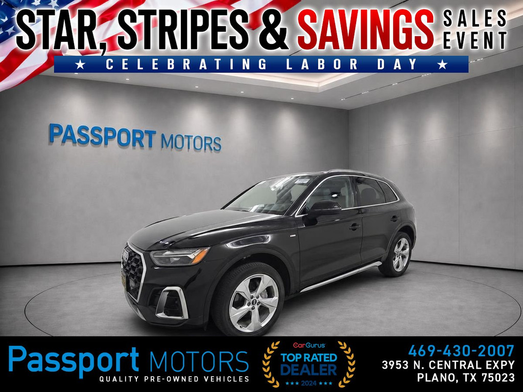 2023 AUDI Q5/PREMIUM PLUS/VENTLITED SEATS/UP GRADED 20" WHEELS for sale in PLANO