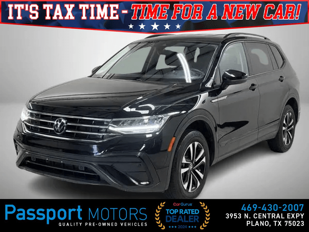 2022 VOLKSWAGEN TIGUAN/IQ DRIVE PACKAGE/CONVENIENC PKG for sale in PLANO