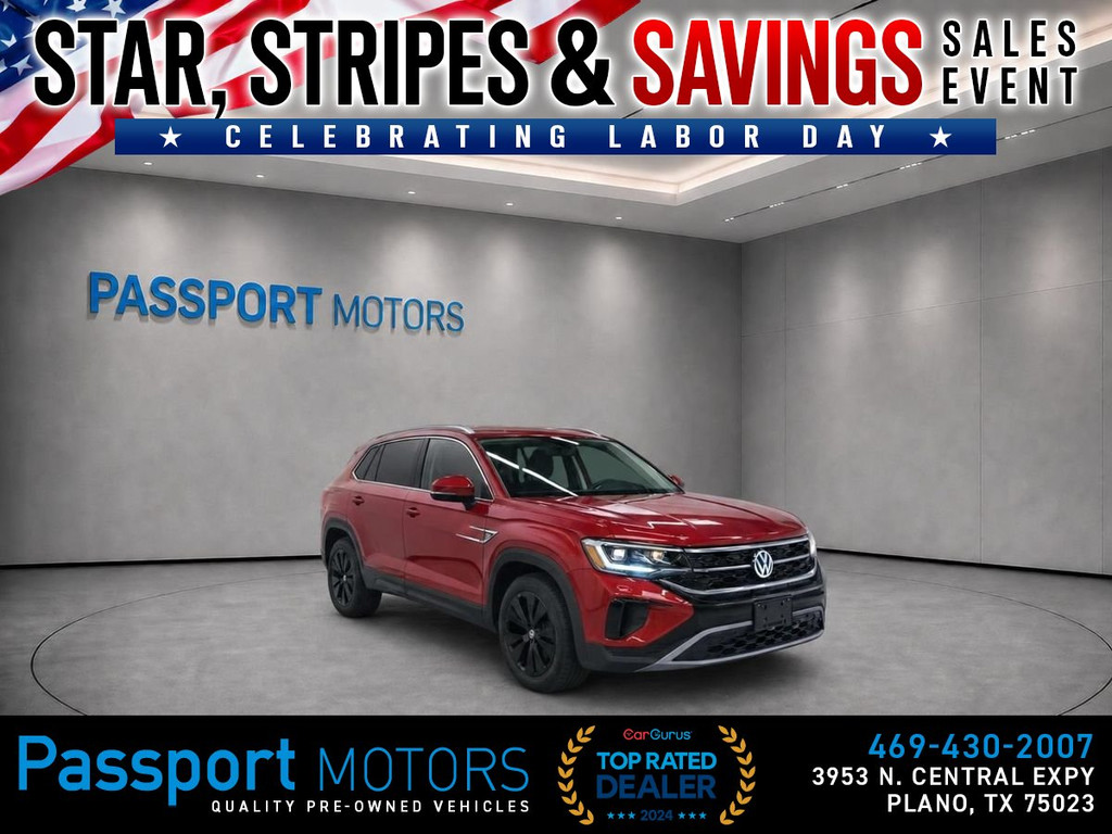 2025 VOLKSWAGEN ATLAS CROSS SPORT//UP GRADED 20" WHEELS/PANO ROOF/COOLING SEATS for sale in PLANO