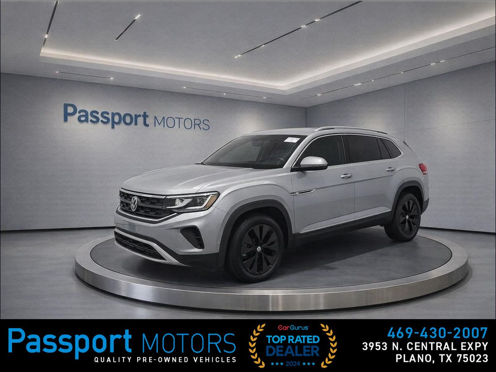 2024 VOLKSWAGEN ATLAS CROSS SPORT/PANO ROOF/20" BLACK WHEELS/TOWING ESSENTIAL PKG for sale in PLANO