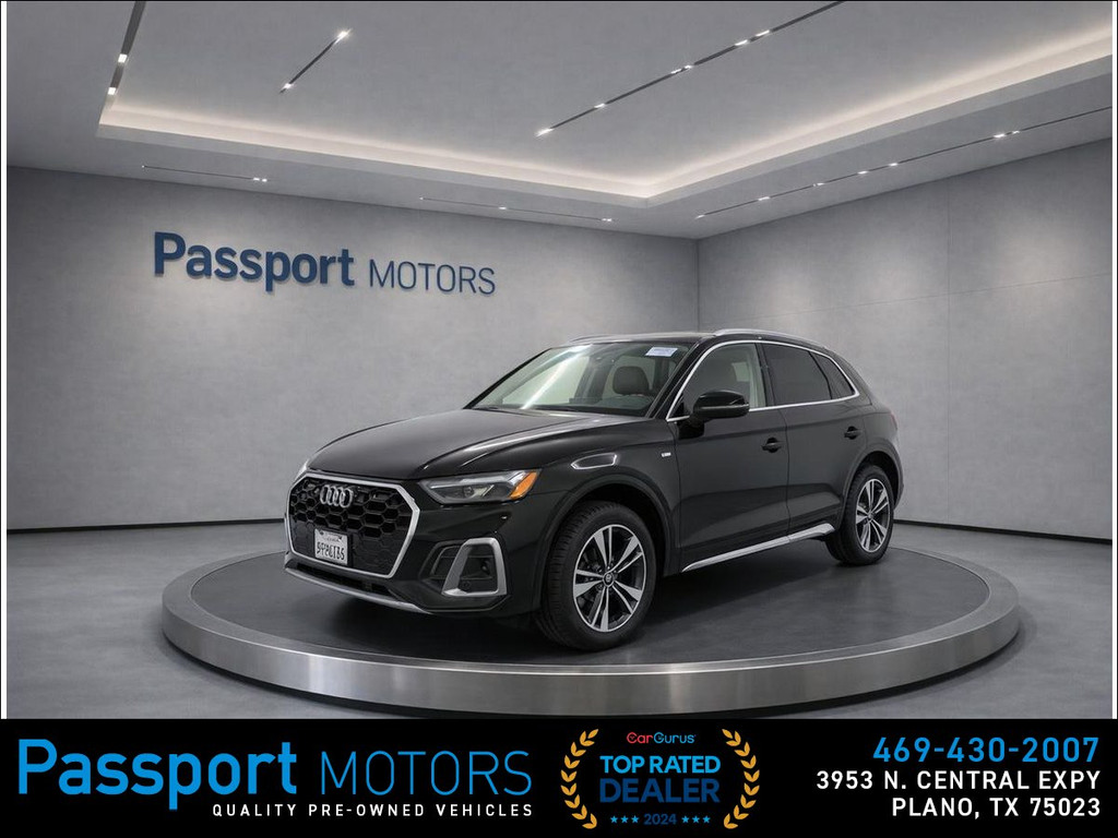 2023 AUDI Q5/PREMUIM PLUS/BANG&OLUFSEN SOUND/OKAPI BROWN INTERIOR for sale in PLANO