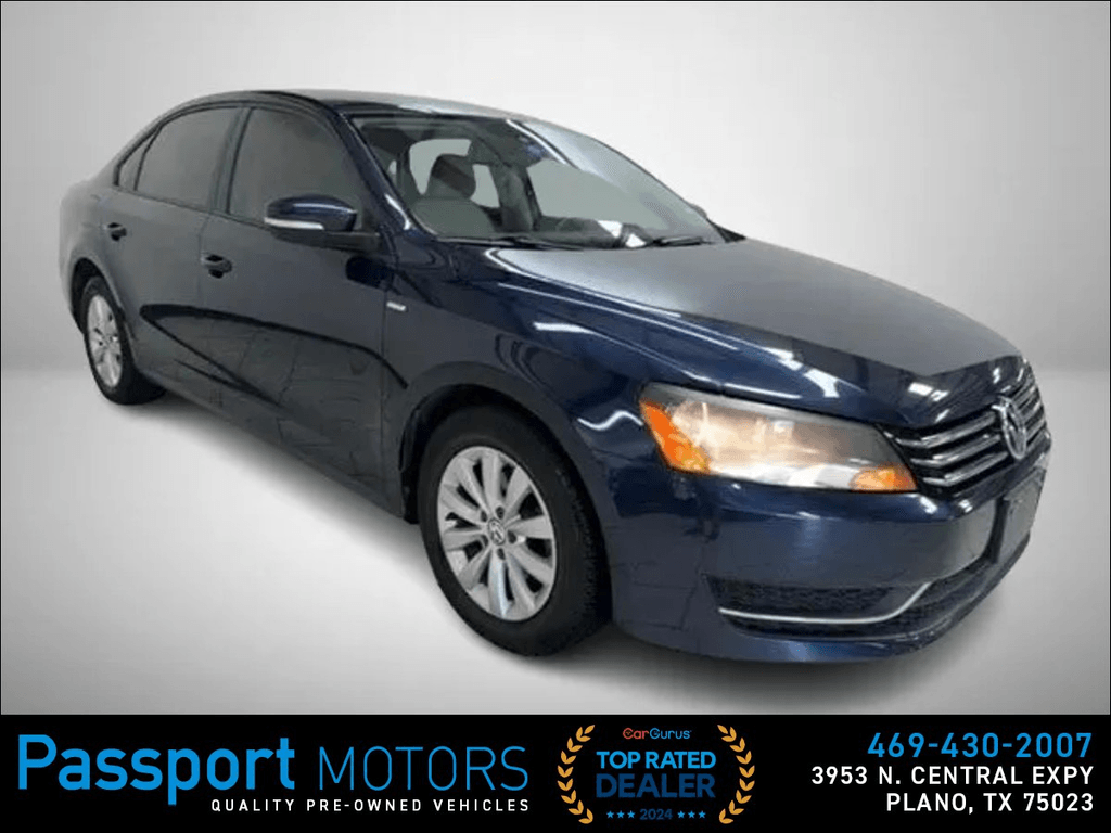 2014 VOLKSWAGEN PASSAT for sale in PLANO