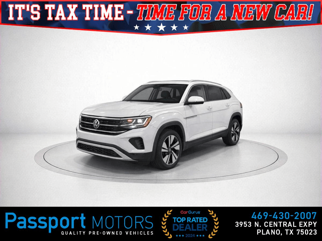 2024 VOLKSWAGEN ATLAS CROSS SPORT/PANORAMIC ROOF/UP GRADED 20" WHEELS for sale in PLANO