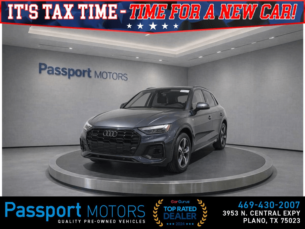 2023 AUDI Q5/BLACK OPTIC PKG/PREMIUM PLUS PKG/20" UP GRADED WHEELS for sale in PLANO