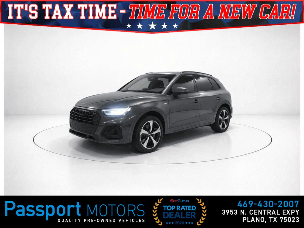 2023 AUDI Q5/BLACK OPTIC PKG/PREMIUM PLUS PKG/20" UP GRADED WHEELS for sale in PLANO