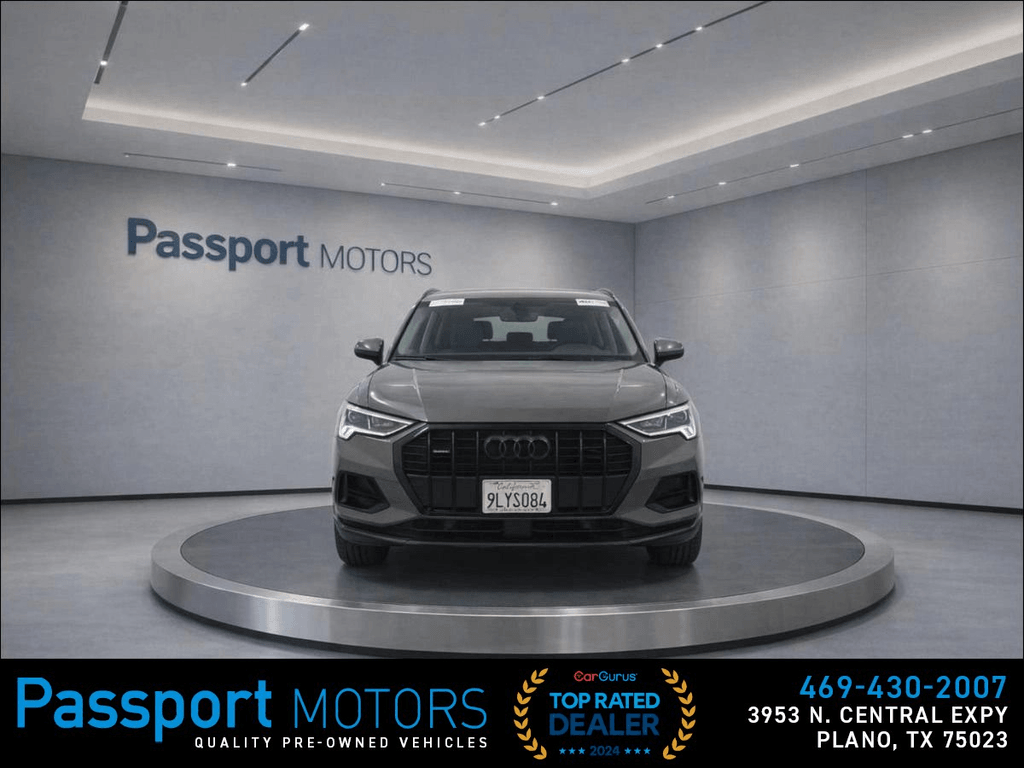 2024 AUDI Q3/BLACK OPTIC PKG/19" SPORT WHEELS/LED INTERIOR LIGHTS for sale in PLANO