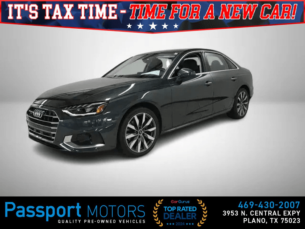 2023 AUDI A4/PREMIUM PKG/18" WHEELS for sale in PLANO