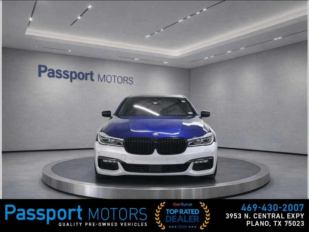 2018 BMW 740I/MSPORT PKG/REAR ENTERTAINMENT /WRAP for sale in PLANO