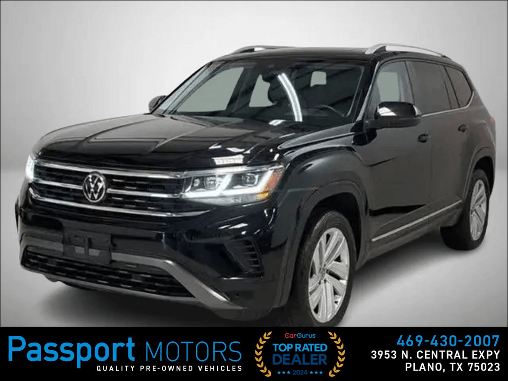 2021 VOLKSWAGEN ATLAS/SEL/PANO ROOF/CAPTAIN CHAIR for sale in PLANO