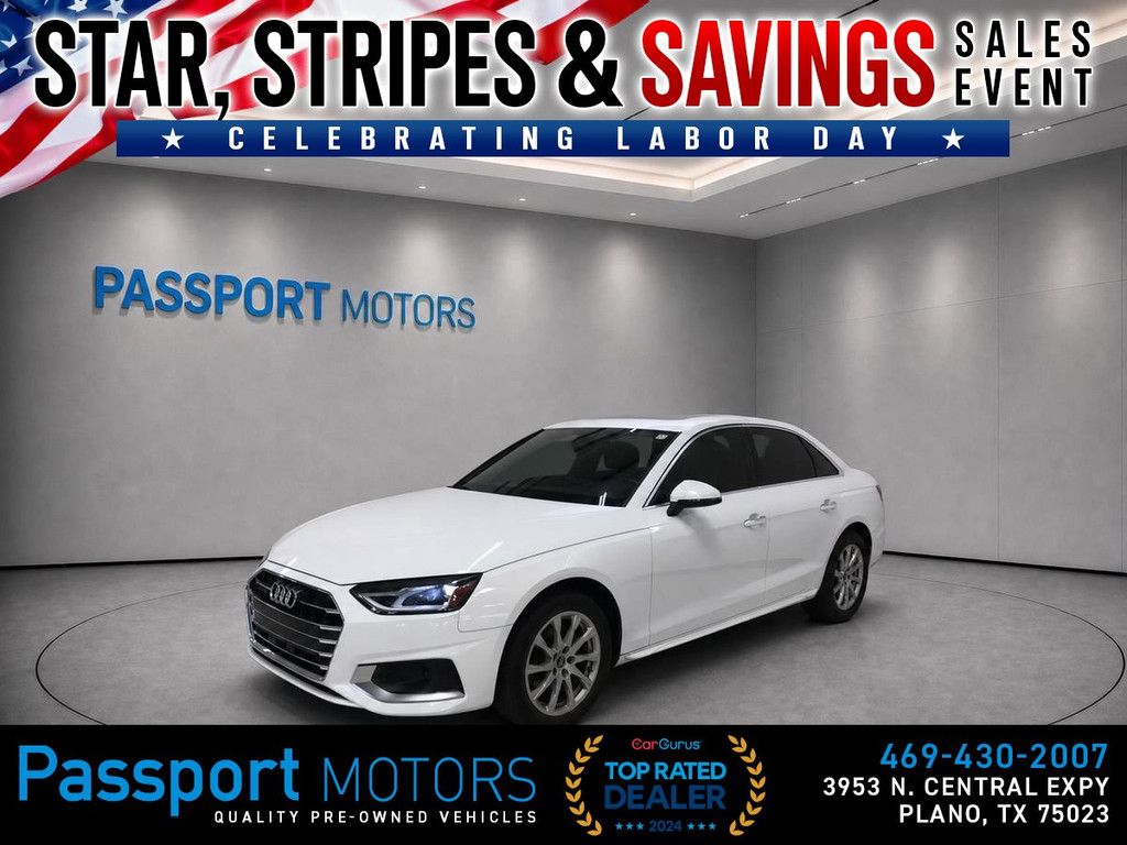 2021 AUDI A4/PREMIUM PKG/TINT /BLACK OUT for sale in PLANO