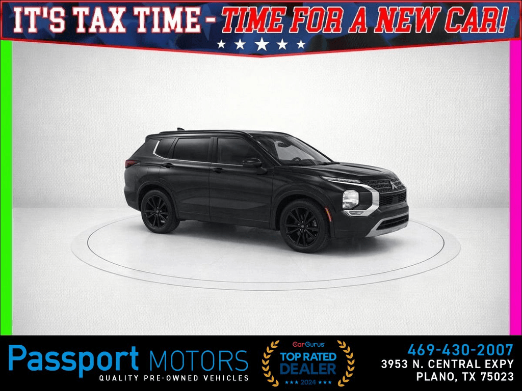2022 MITSUBISHI OUTLANDER/20" BLACK WHEELS/PANORAMIC ROOF for sale in PLANO