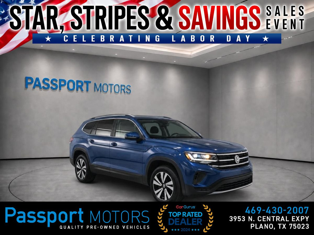 2025 VOLKSWAGEN ATLAS/SE TECH PKG/PANO ROOF for sale in PLANO