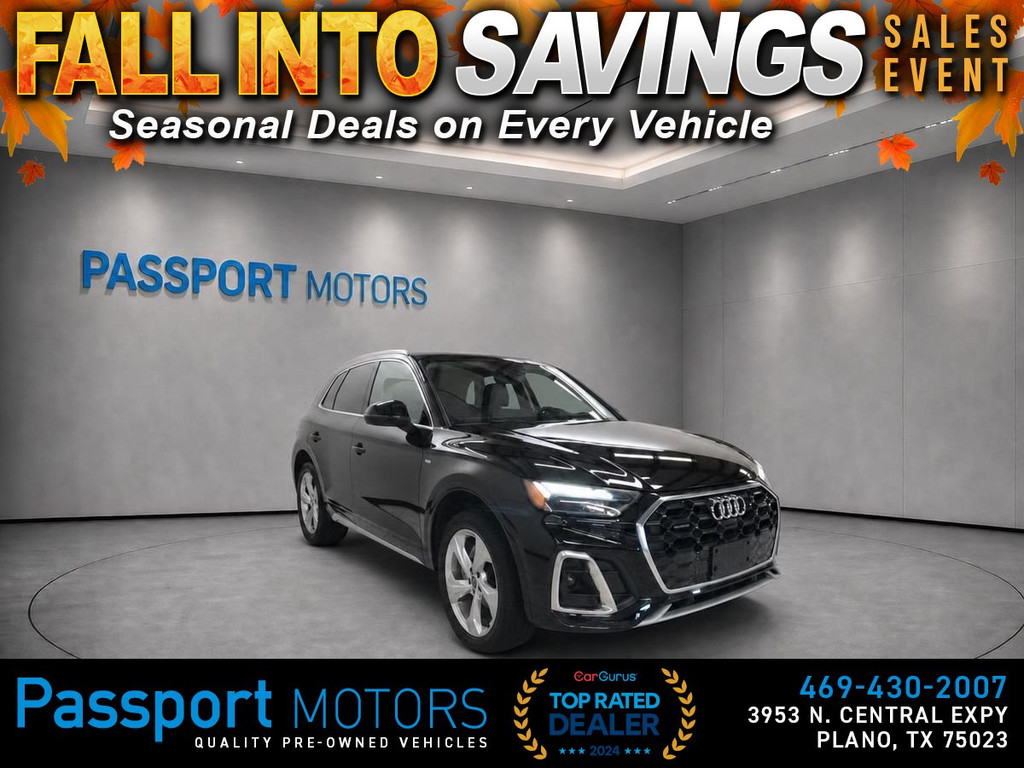 2023 AUDI Q5/PREMIUM PLUS/S LINE/UP GRADED 20"SPORT WHEELS for sale in PLANO