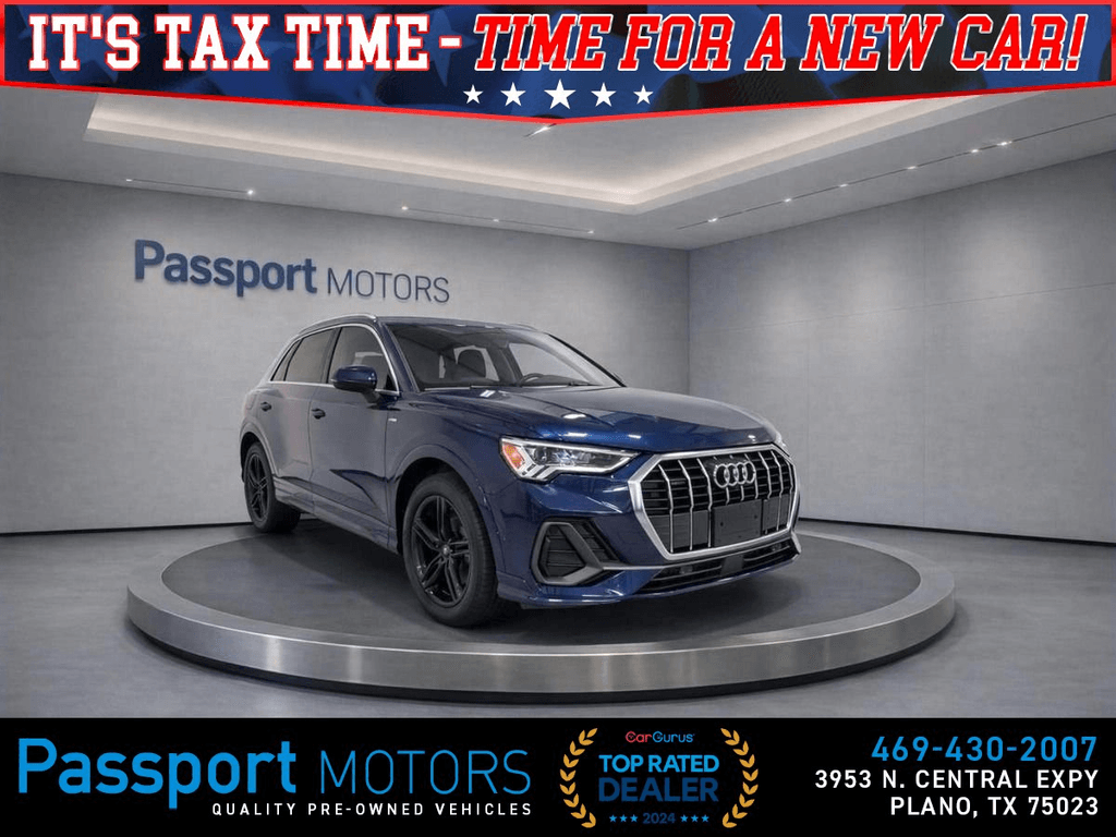 2022 AUDI Q3/UP GRADED WHEELS/PREMIUM PLUS/PANO ROOF for sale in PLANO