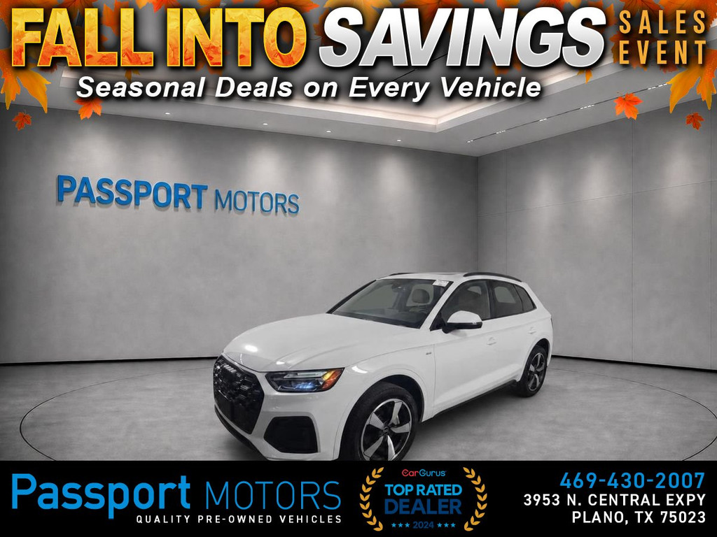 2023 AUDI Q5/S PREMIUM PLUS/BLACK OPTIC PKG/20" UP GRADED WHEELS for sale in PLANO