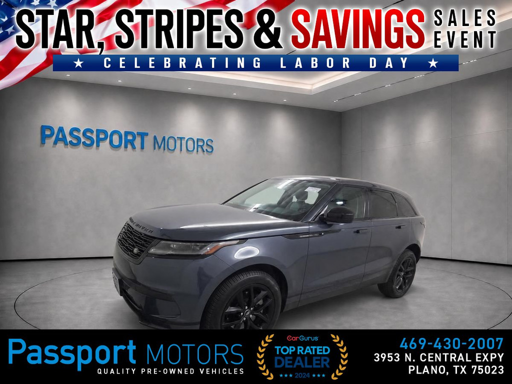 2024 LAND ROVER RANGE ROVER VELAR/VARESINE BLUE METALLIC/UP GRADED 20" WHEELS for sale in PLANO