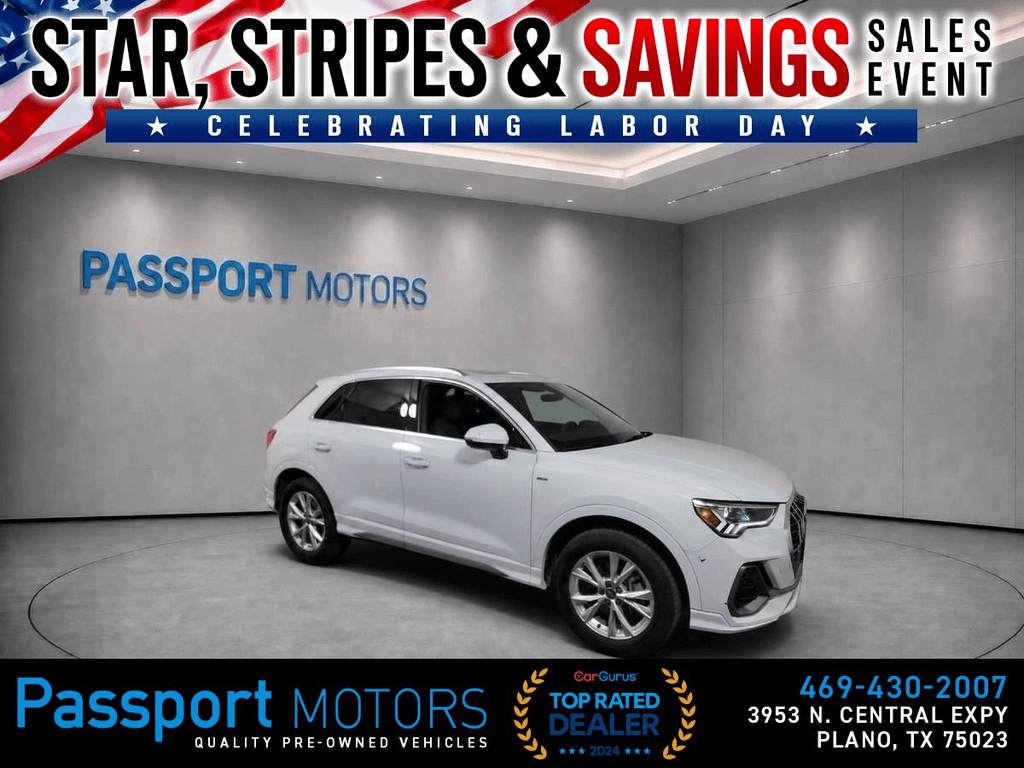 2023 AUDI Q3/PREMIUM PLUS PKG/SPORT LINE for sale in PLANO