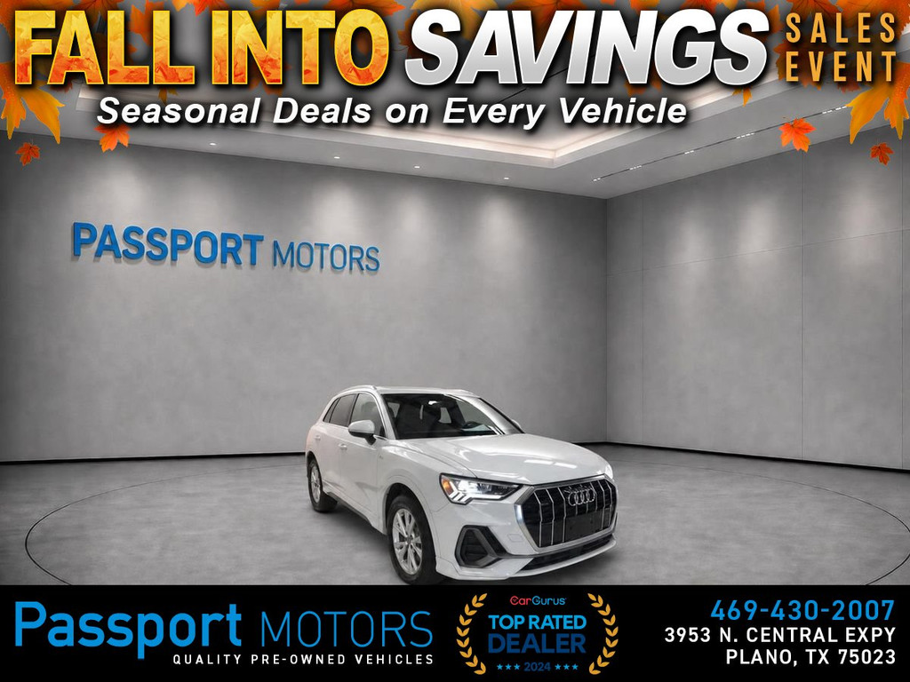 2023 AUDI Q3/PREMIUM PLUS PKG/SPORT LINE for sale in PLANO