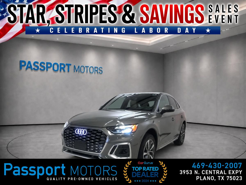 2023 AUDI Q5 SPORTBACK/PREMIUM PLUS/COOLING SEATS/NAVI PKG for sale in PLANO