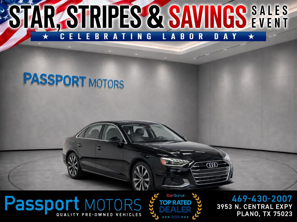2023 AUDI A4/PREMIUM PLUS/BANG&OLUFSEN SOUND for sale in PLANO