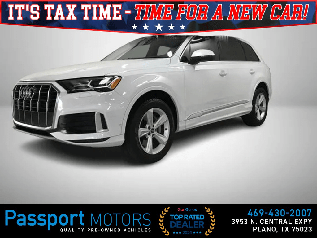 2022 AUDI Q7/PREMIUM SPORT/PANORAMIC ROOF for sale in PLANO