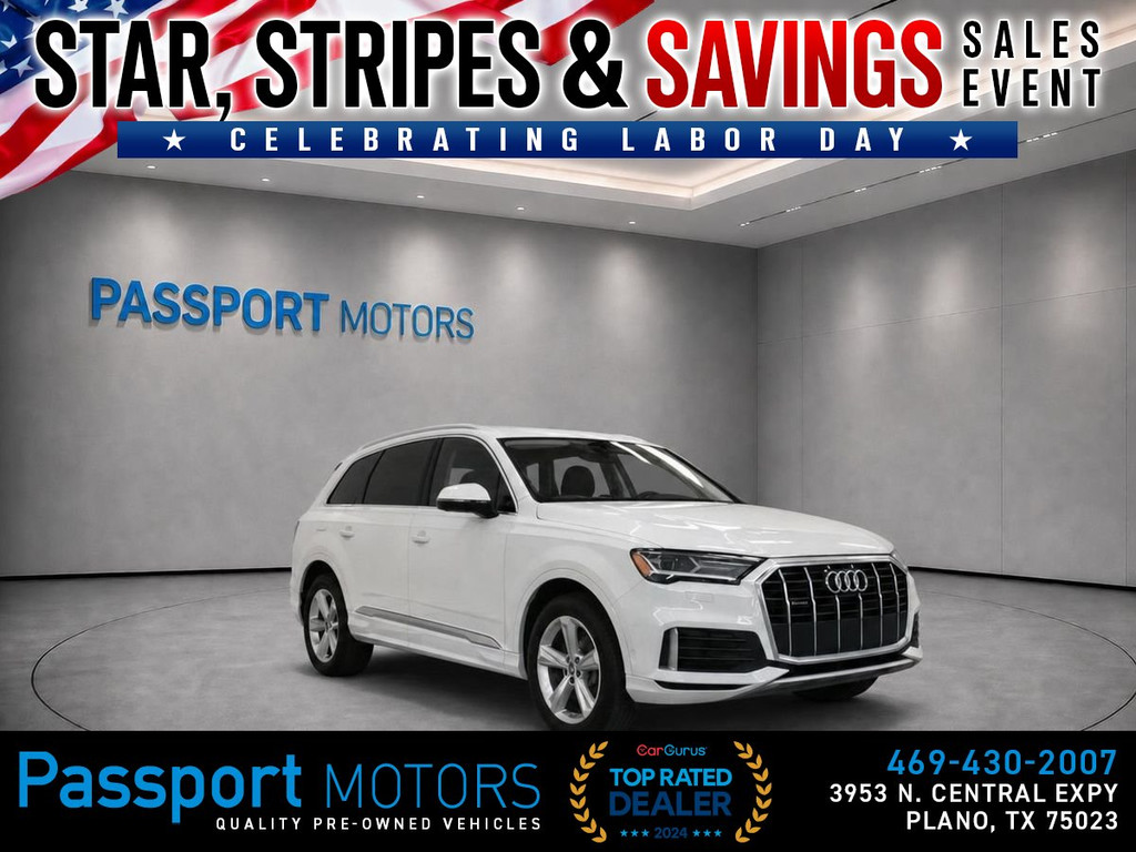 2022 AUDI Q7/PREMIUM SPORT/PANORAMIC ROOF for sale in PLANO