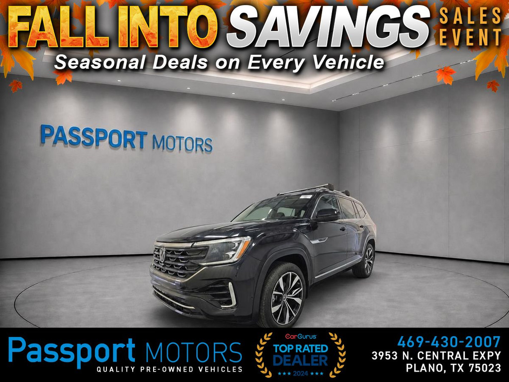 2024 VOLKSWAGEN ATLAS for sale in PLANO