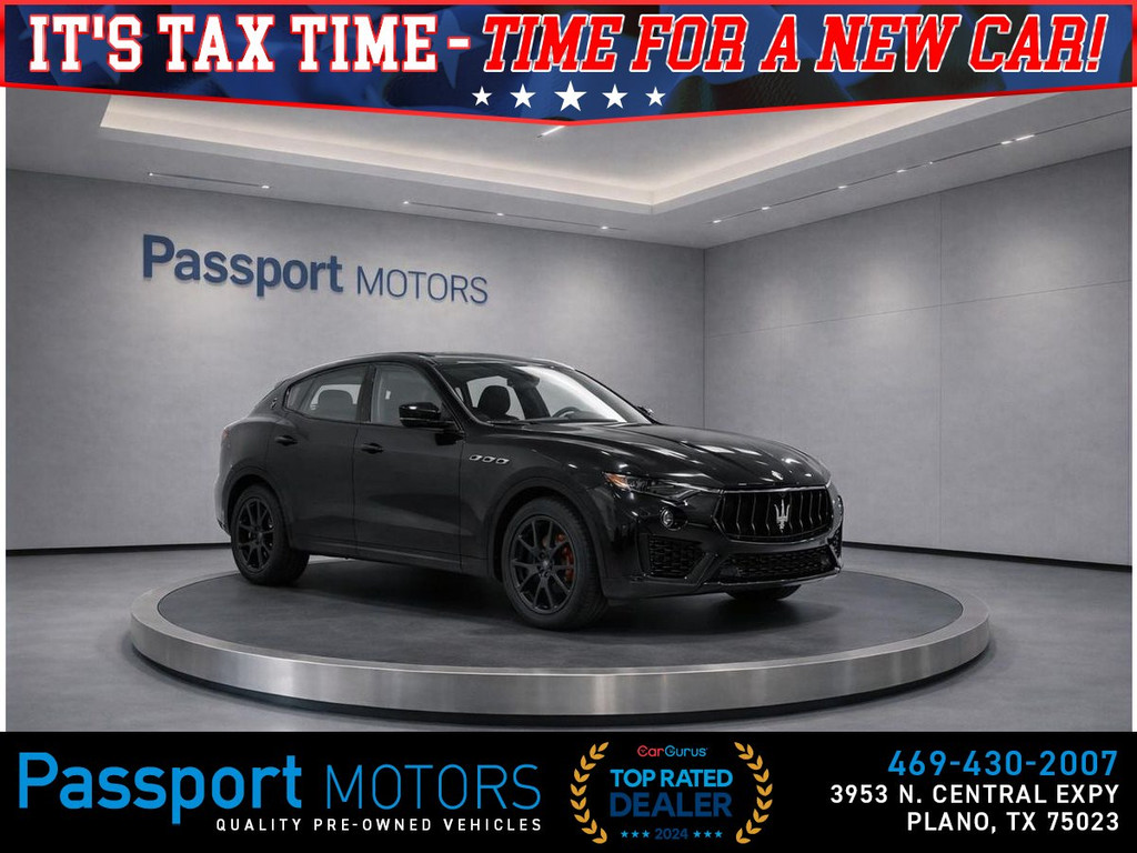 2022 MASERATI LEVANTE/GT SPORT/COOLING SEATS/RED INTERIOR for sale in PLANO