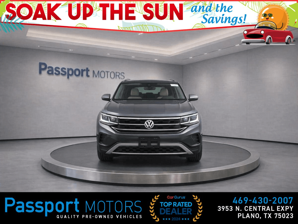 2024 VOLKSWAGEN ATLAS CROSS SPORT/PANO ROOF/UP GRADED 20" WHEELS for sale in PLANO