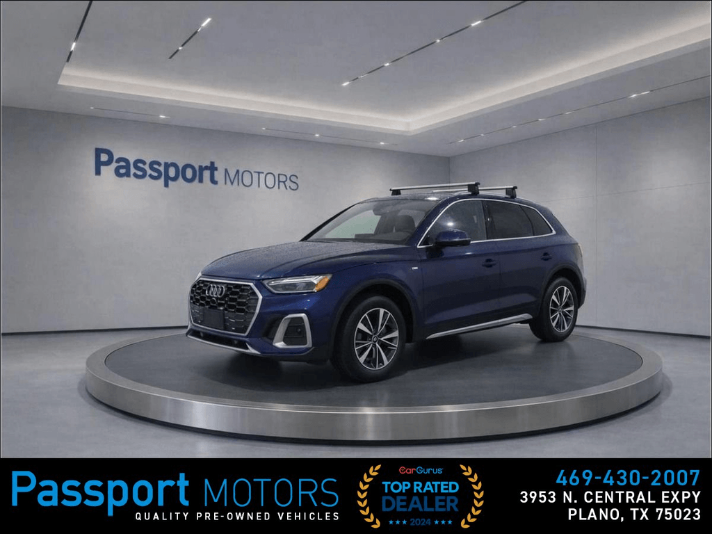 2022 AUDI Q5/PREMIUM PLUS PKG/BROWN INTERIOR for sale in PLANO