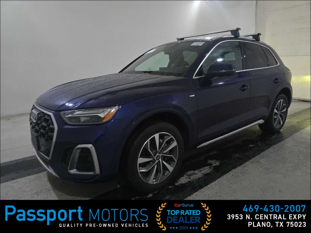 2022 AUDI Q5/PREMIUM PLUS PKG/BROWN INTERIOR for sale in PLANO