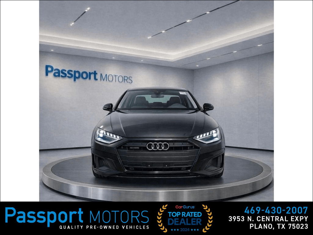 2023 AUDI A4/BLACK OPTIC PKG/PREMIUMPLUS/VENTILATED SEATS/BANG&OLUFSEN for sale in PLANO