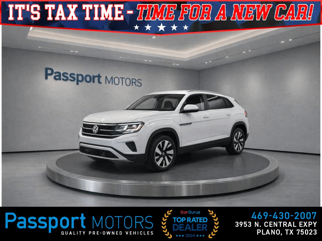 2024 VOLKSWAGEN ATLAS CROSS SPORT/SE TECH/UP GRADED 20" WHEELS for sale in PLANO