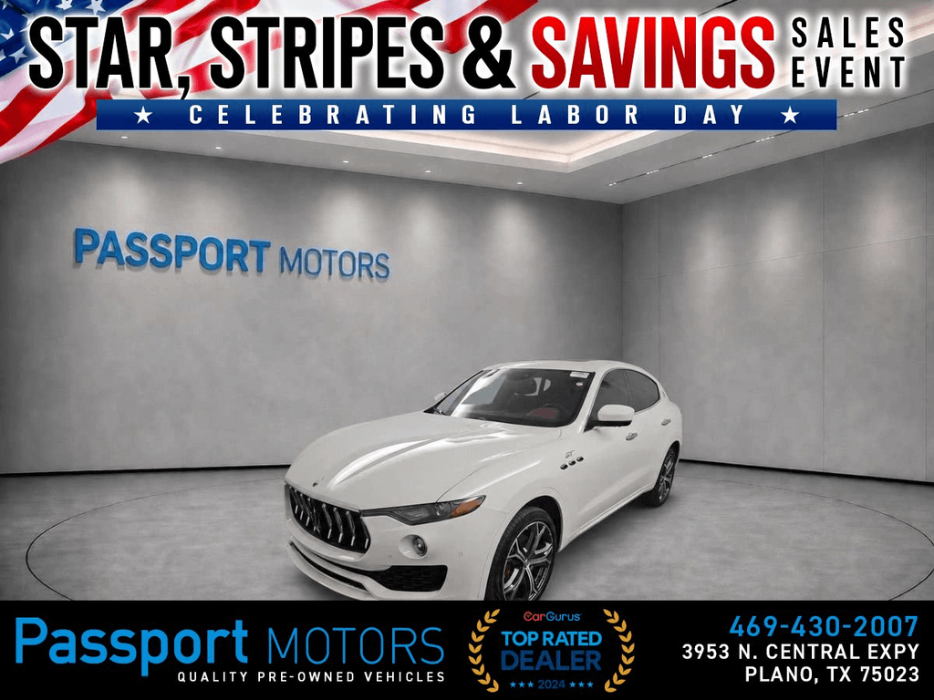 2023 MASERATI LEVANTE/UP GRADED 21" WHEELS/RED INTERIOR for sale in PLANO