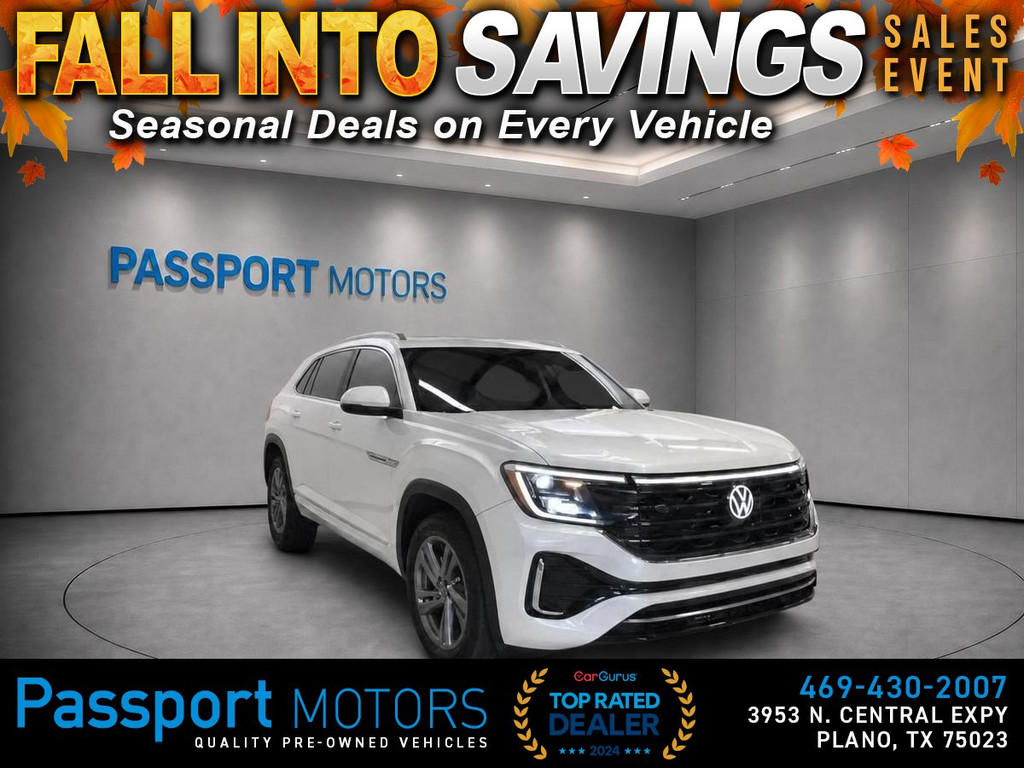 2024 VOLKSWAGEN ATLAS CROSS SPORT/R-LINE/HEADS UP DISPLAY/COOLING SEATS for sale in PLANO