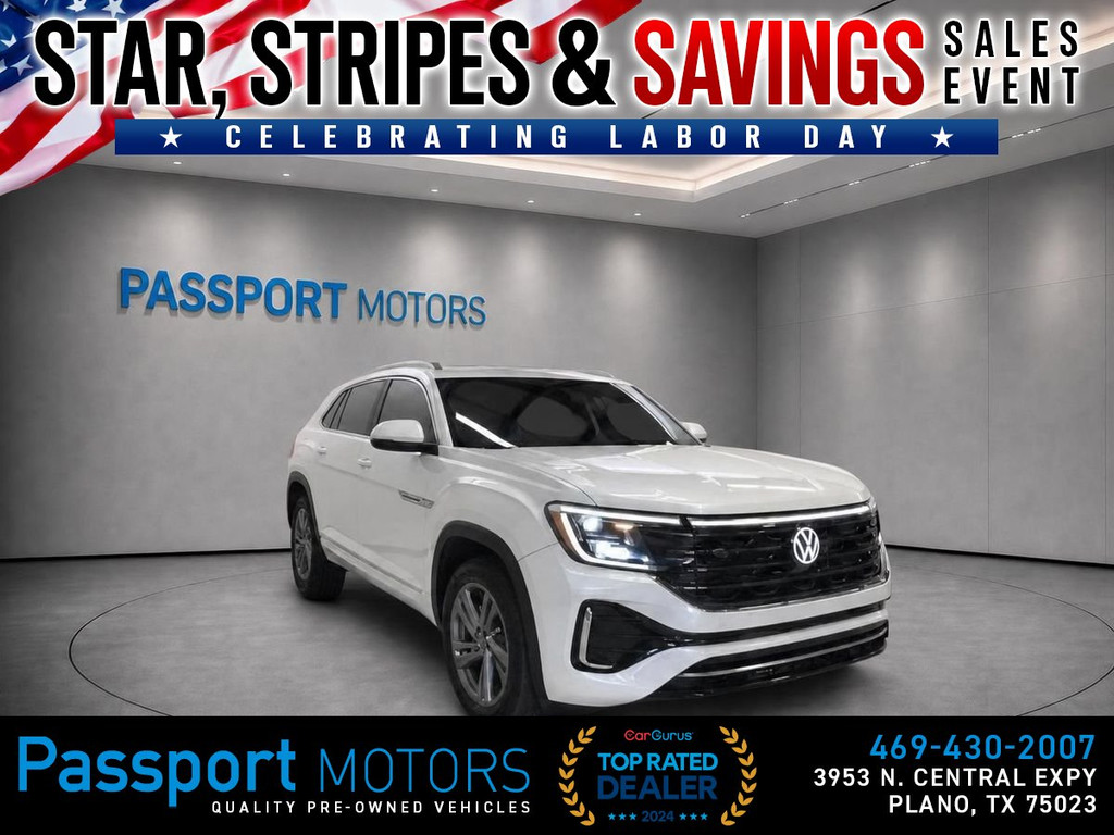 2024 VOLKSWAGEN ATLAS CROSS SPORT/R-LINE/HEADS UP DISPLAY/COOLING SEATS for sale in PLANO