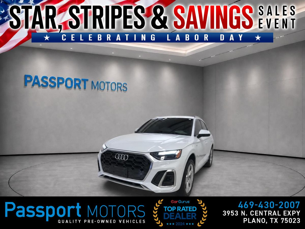 2023 AUDI Q5/COOLING SEATS/20" SPORT WHEELS/PREMIUM PLUS for sale in PLANO