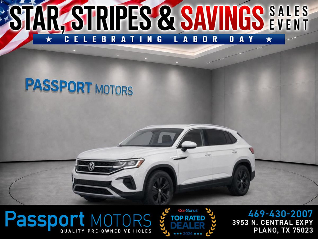 2024 VOLKSWAGEN ATLAS CROSS SPORT/PANO ROOF/20" BLACK WHEELS for sale in PLANO