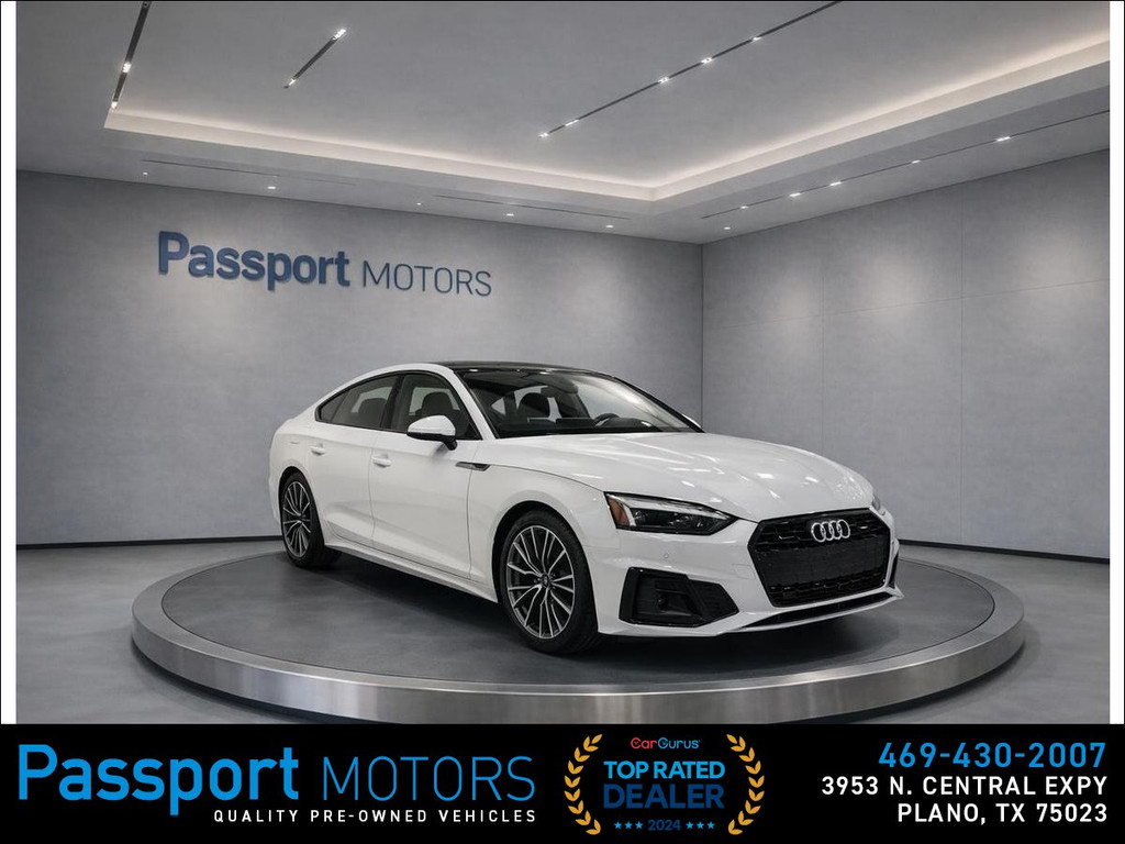 2022 AUDI A5/PREMIUM PLUS/UPGRADED SPORT WHEELS/BLACK OPTIC PKG for sale in PLANO