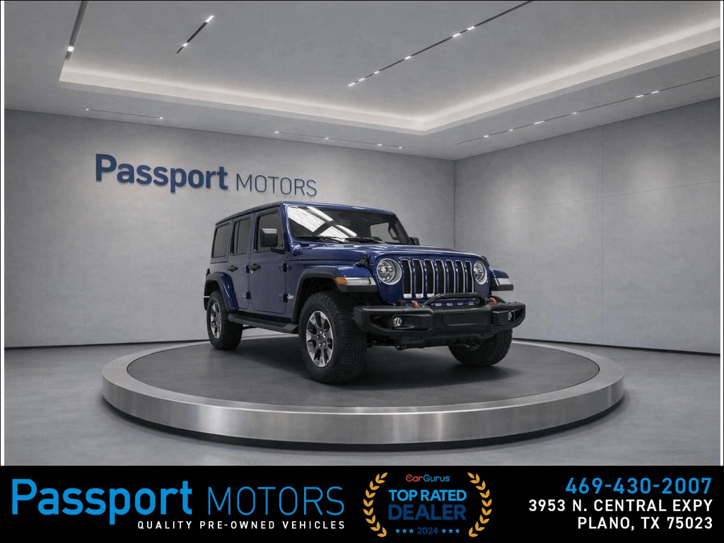 2018 JEEP WRANGLER UNLIMITED for sale in PLANO
