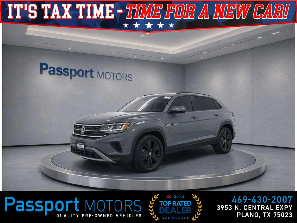 2024 VOLKSWAGEN ATLAS CROSS SPORT/20" BLACK WHEELS/COOLING SEATS/PANO ROOF for sale in PLANO