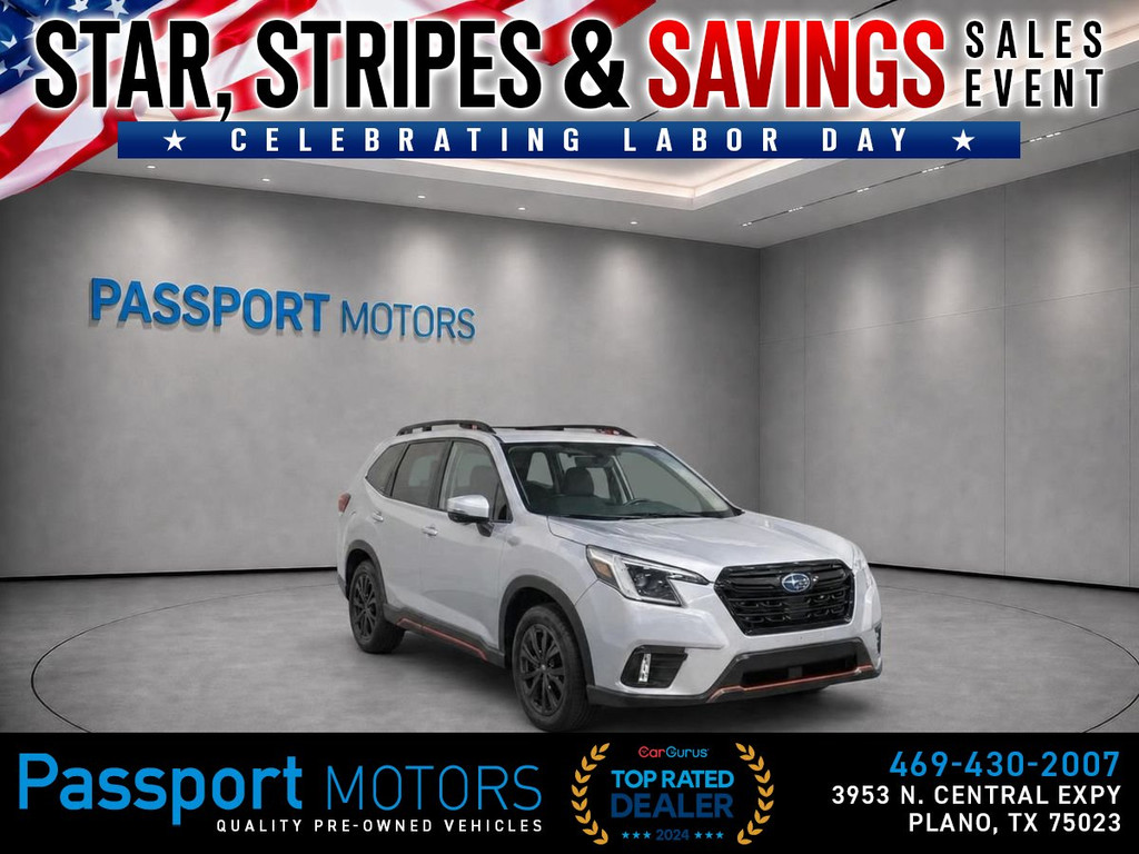 2023 SUBARU FORESTER/BLACK OUT WHEELS/ROOF RACK for sale in PLANO