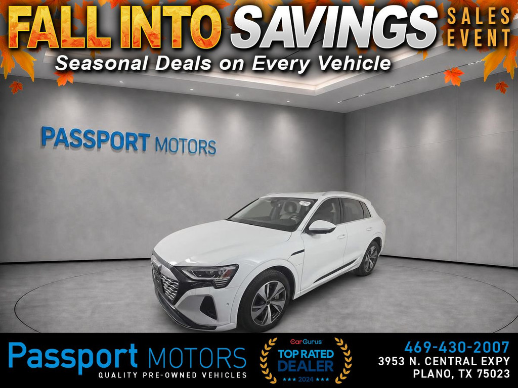 2024 AUDI Q8 E-TRON for sale in PLANO