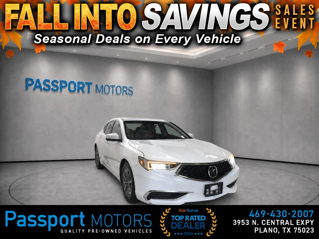 2020 ACURA TLX for sale in PLANO