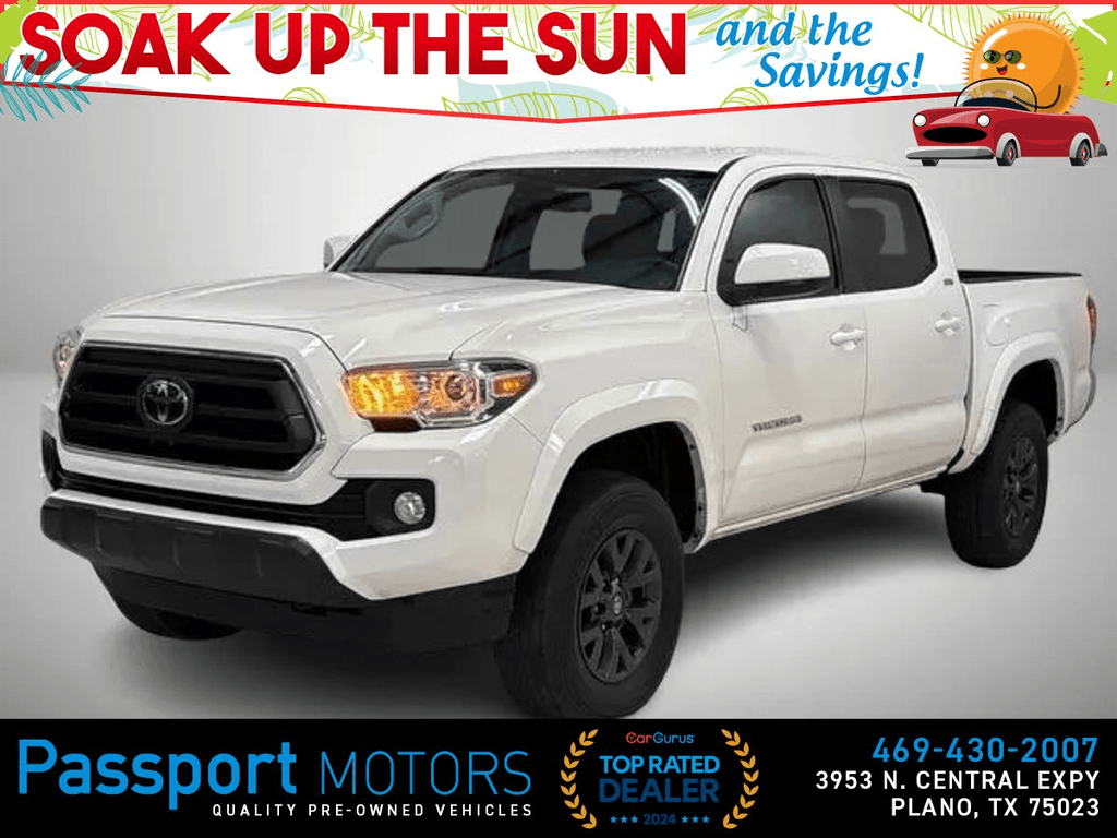 2021 TOYOTA TACOMA DOUBLE CAB for sale in PLANO