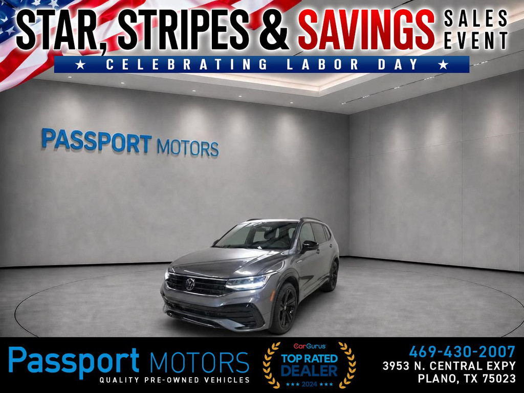 2024 VOLKSWAGEN TIGUAN/ SE R-LINE/PANO ROOF/BLACK WHEELS for sale in PLANO